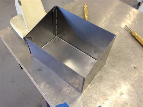 how to build a box out of sheet metal|metal box fabrication.